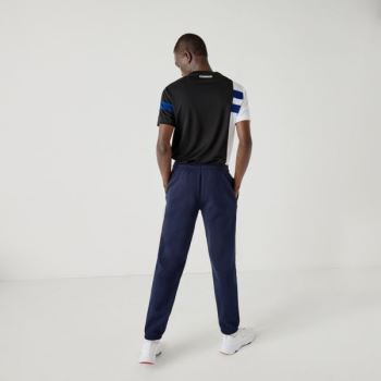 Lacoste SPORT Tennis trackpants in fleece Pánské - Trekingové Kalhoty Tmavě Blankyt Blankyt | CZ-aZV